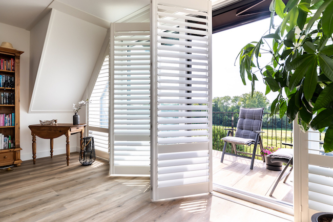 shutter panelen buiten