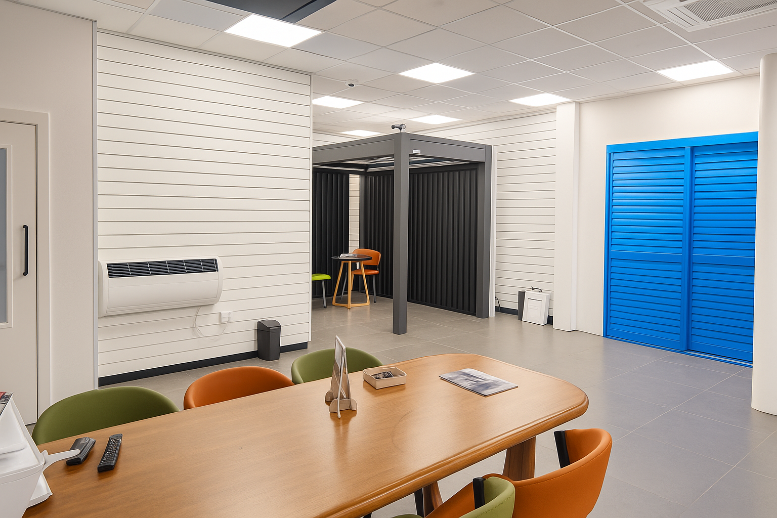 Training in the MYT Showroom